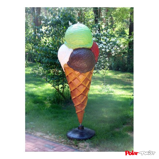 Kugeleistüte mit 4 Kugeln und Standfuß #2